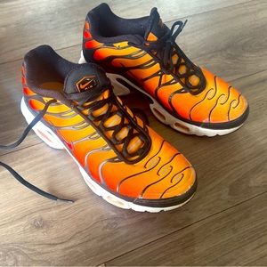 NIKE Air Max Plus Orange & Black
